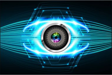 Siber devre gelecekteki teknoloji kavramı