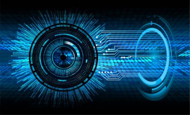 Siber devre gelecekteki teknoloji kavramı