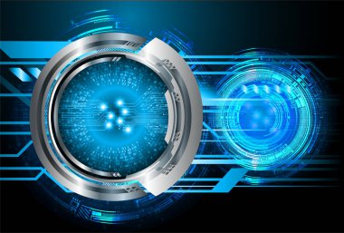 Siber devre gelecekteki teknoloji kavramı