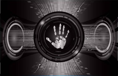 soyut geleceksel geometrik arkaplan 