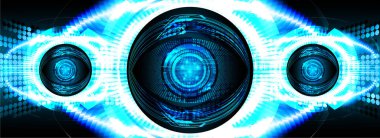 Siber devre gelecekteki teknoloji kavramı