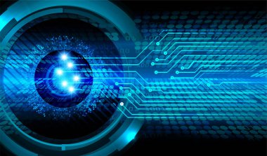 Siber devre gelecekteki teknoloji kavramı