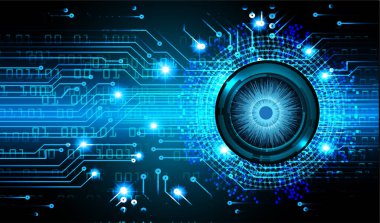 Siber devre gelecekteki teknoloji kavramı