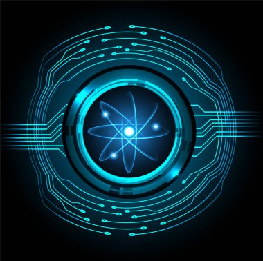 Siber devre gelecekteki teknoloji kavramı