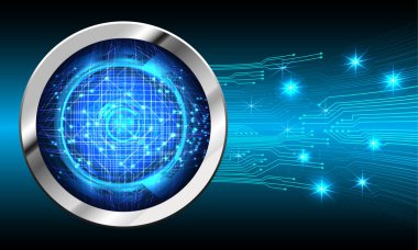 Siber devre gelecekteki teknoloji kavramı