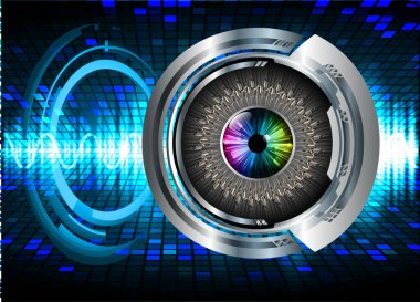 Siber devre gelecekteki teknoloji kavramı