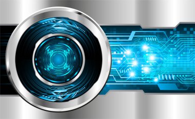 Siber devre gelecekteki teknoloji kavramı