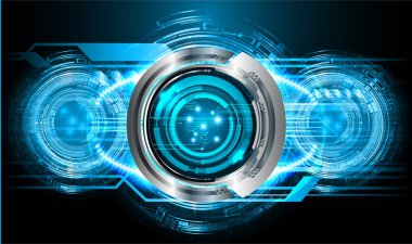 Siber devre gelecekteki teknoloji kavramı