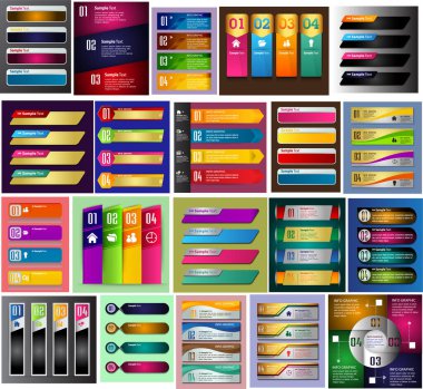 Web sitesi, bilgisayar grafik teknolojisi ve internet için renkli modern metin kutusu şablonu, afiş