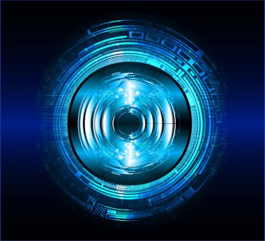 Siber devre gelecekteki teknoloji kavramı