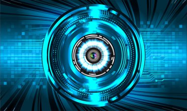 Siber devre gelecekteki teknoloji kavramı