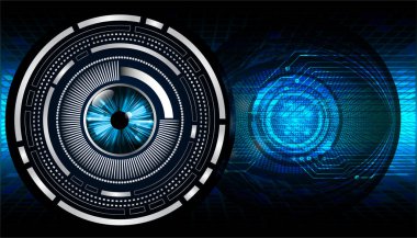 Siber devre gelecekteki teknoloji kavramı