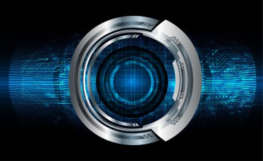 Siber devre gelecekteki teknoloji kavramı