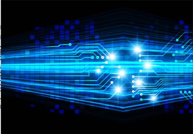 Geometrik şekilli soyut gelecek arkaplanı 