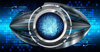 Siber devre gelecekteki teknoloji kavramı