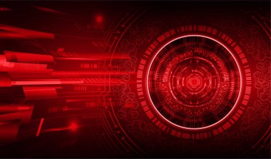 Siber devre gelecekteki teknoloji kavramı