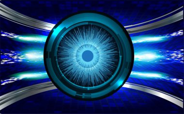 Siber devre gelecekteki teknoloji kavramı