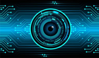 Siber devre gelecekteki teknoloji kavramı