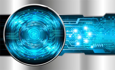 Siber devre gelecekteki teknoloji kavramı