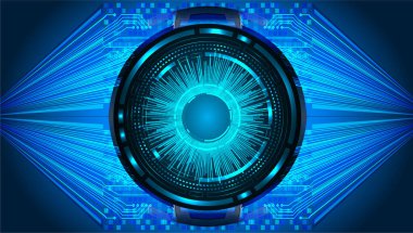 Siber devre gelecekteki teknoloji kavramı