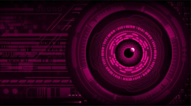 Siber devre gelecekteki teknoloji kavramı