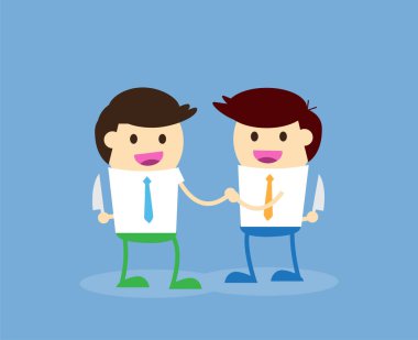 iş kavramı, vektör illüstrasyonu