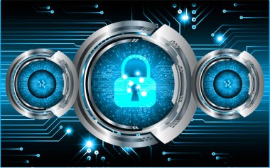 Siber devre gelecekteki teknoloji kavramı