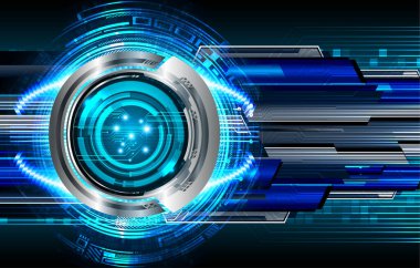 Siber devre gelecekteki teknoloji kavramı