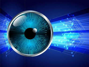 Siber devre gelecekteki teknoloji kavramı