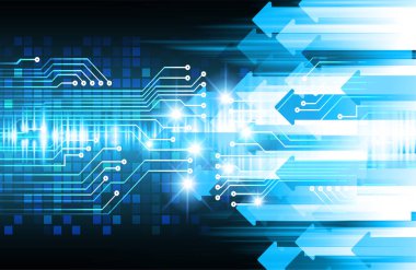 Geometrik şekilli soyut gelecek arkaplanı 