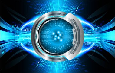 Siber devre gelecekteki teknoloji kavramı