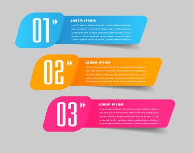 Tasarımınız için bilgi grafiklerinin vektör çizimi