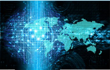 soyut gelecek duvar kağıdı, dijital arkaplan