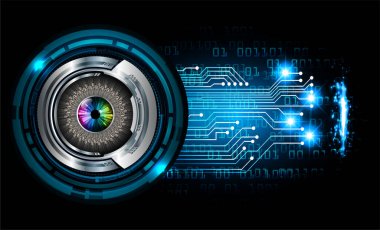 Siber devre gelecekteki teknoloji kavramı