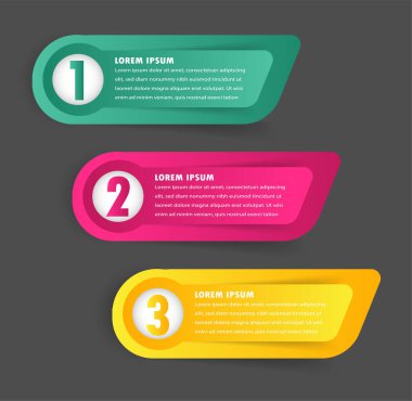 modern metin kutusu şablonları, pankart bilgileri