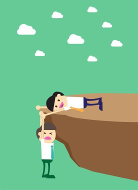 iş kavramı, vektör illüstrasyonu