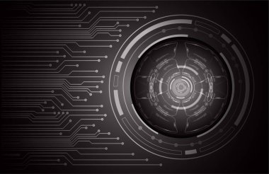 Siber devre gelecekteki teknoloji kavramı