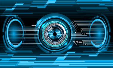 Siber devre gelecekteki teknoloji kavramı