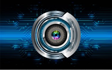 Siber devre gelecekteki teknoloji kavramı