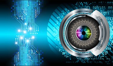 Siber devre gelecekteki teknoloji kavramı