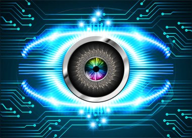 Siber devre gelecekteki teknoloji kavramı