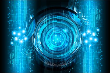 Siber devre gelecekteki teknoloji kavramı