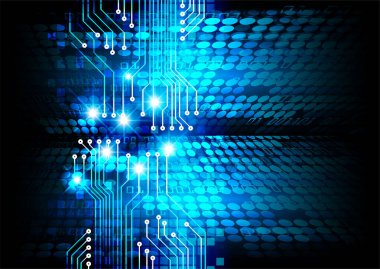 Geometrik şekilli soyut gelecek arkaplanı 