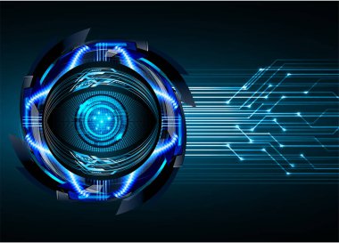 Siber devre gelecekteki teknoloji kavramı