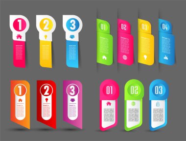 modern metin kutusu şablonları, pankart bilgileri