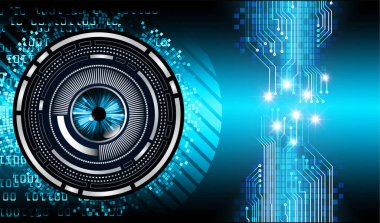 Siber devre gelecekteki teknoloji kavramı