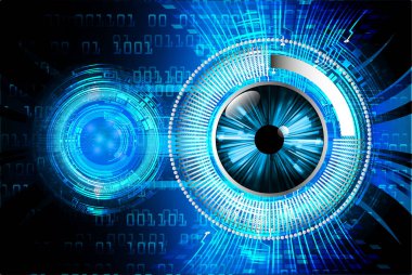 Siber devre gelecekteki teknoloji kavramı