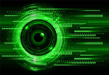 Siber devre gelecekteki teknoloji kavramı