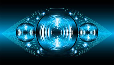 Siber devre gelecekteki teknoloji kavramı