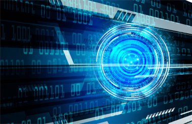 Siber devre gelecekteki teknoloji kavramı